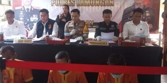 Polres Lamongan Amankan Spesialis Pembobol Alfamart, Sudah Beraksi 16 Kali Antarkota