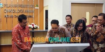 Maksimalkan Pelayanan, Pj Gubernur Jatim Resmikan Layanan Hematologi Onkologi Anak RSUD dr Soetomo