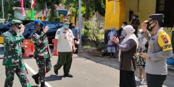 Danpom V/Brawijaya Bersama Dandim 0827/Sumenep Tinjau Tempat-tempat Isoter