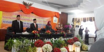 Pasca OTT KPK, Paripurna HUT Kota Mojokerto Mencekam