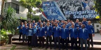 AHY Pimpin Pendaftaran Partai Demokrat ke KPU, Pasuruan Optimis 2024 Punya Fraksi Sendiri