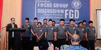 Pengurus Periode 2023-2025 Dilantik, Persatuan Jurnalis Sampang Komitmen Kawal Demokrasi