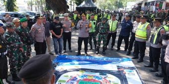 Laga Kandang Kedua Arema FC di Stadion Soepriadi Dijaga 671 Personel Gabungan