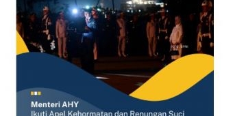 Menteri AHY Terbang ke IKN Hadiri Renungan Suci HUT RI ke-79