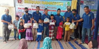 Peduli Pandemi, PWI Sampang Santuni Anak Yatim Piatu dan Duafa