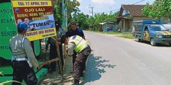 Jelang Pemilu Serentak 2019, Polsek Senori Serukan Anti Golput