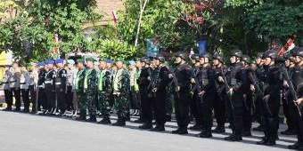 Jelang Pelaksanaan Pilkada 2024, Polres Madiun Kota Gelar Apel Operasi Mantap Praja Semeru