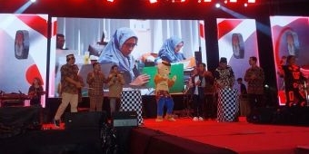 Gelar Konser Musik, KPU Sidoarjo Launching Tahapan Pilkada 2024