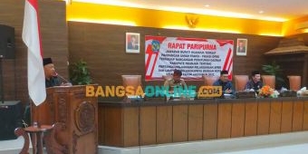 Rapat Paripurna DPRD Nganjuk, Begini Jawaban Bupati soal Pandangan Umum Setiap Fraksi