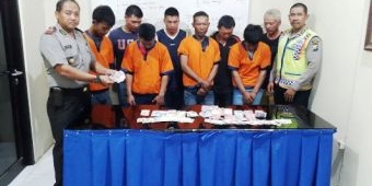 Gerebek Judi di Mess PT BMIS Gresik, Empat Warga Asing Dibekuk