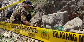 BPCB Trowulan Cek Lokasi Penemuan Kepala Kala di Gedog, Kota Blitar