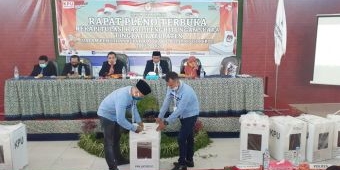 ​Rekapitulasi Penghitungan Suara Pilbup Mojokerto, Pasangan Ikhfina dan Gus Barra Menang Mutlak