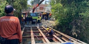 DPUBM Kabupaten Malang Perbaiki Jembatan Segaran Banjararum