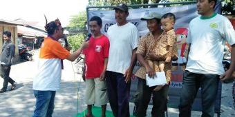 ​Kurangi Angka Golput, KPU Jombang Grebek Pasar