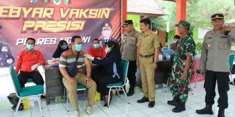 Tingkatkan Herd Immunity, Polres Ngawi Gebyar Vaksinasi Presisi untuk Masyarakat Umum