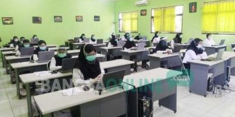 1.054 CPNS Ikuti Tes SKB Tahap Dua di SMPN 1 Lamongan