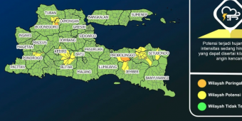 BMKG Juanda Mengimbau Agar Waspada Peralihan Cuaca di Jatim saat Arus Mudik