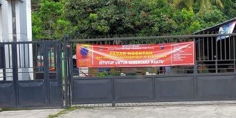 ​Pasar Tradisional di Blitar Ditutup Usai Seorang Pedagang Meninggal Terkonfirmasi Positif Covid-19