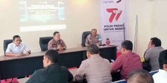 Implementasikan Program Polri, Propam Polres Gresik Gencar Sosialisasikan Perpol No 7 Tahun 2023