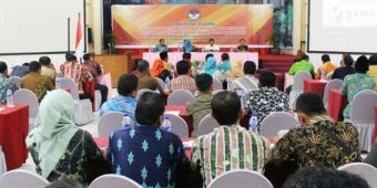 Perkuat Pengawasan dan Kelembagaan, Panwaslu Pasuruan Gelar Bimtek