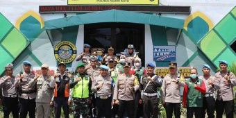 Ini yang Dilakukan Kapolres Kediri Kota saat Operasi Ketupat Semeru 2024