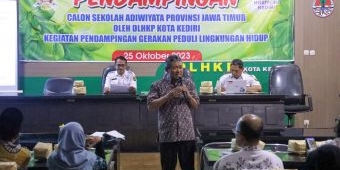 Dorong Sekolah Raih Predikat Adiwiyata, Pemkot Kediri Berikan Pendampingan