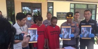 Unit Reskrim Polsek Mulyorejo Tangkap 2 Pelaku Curanmor