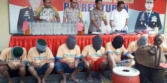 Selama Januari 2019, Polres Tuban Tumpas 19 Kasus Narkoba dan Miras