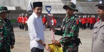 Tingkatkan Kesejahteraan Masyarakat, Wabup Trenggalek Buka TMMD Ke-120