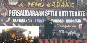 Ribuan Pendekar Ikuti Long March dan Temu Kadang PSHT Ranting Kauman