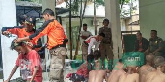 Nongkrong saat Jam Pelajaran, 14 Pelajar di Bojonegoro Digaruk Satpol PP