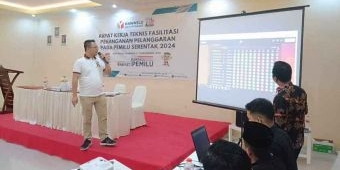 Antisipasi Pelanggaran Pemilu 2024, Bawaslu Sumenep Gelar Rapat Teknis