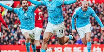 Hasil Liga Inggris Manchester United vs Manchester City: Setan Merah Unggul 2-1