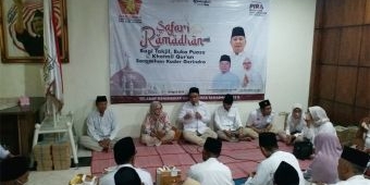 Bangun Soliditas, Ramadan 1444 H Gerindra Gresik Bagi Bingkisan dan 8 Ribu Takjil 