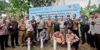 Pj Bupati Masrukin Launching Gamapatas, Pamekasan Dapat Kuota 50 Ribu Bidang