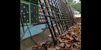 Ruang Kelas TK Dharma Rini VIII Kota Pasuruan Ambruk