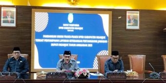 Amanat Ketua DPRD Nganjuk saat Pimpin Rapat Paripurna