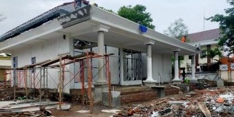 Pembangunan Gedung PMI Kabupaten Pasuruan Dikebut