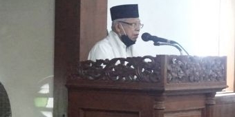 Kunjungi Ponpes Darul Ulum Jombang, Wapres Ma'ruf Amin: Tujuan Utama Santri Bukan Mencari Jabatan