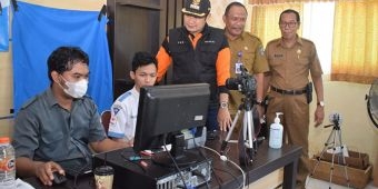 Disdukcapil Lamongan Gelar Perekaman e-KTP bagi Pelajar