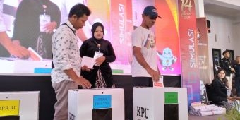 Sosialisasi dan Antisipasi Kendala, KPU Blitar Gelar Simulasi Pemilu 2024