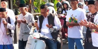 Daftar Bakal Calon Wali Kota Batu ke PKB, Nurochman Diantar Komunitas Vespa