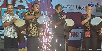 Cak Sodiq Bersama New Monata Pukau Ribuan Penonton di Hari Jadi Kota Mojokerto ke-104