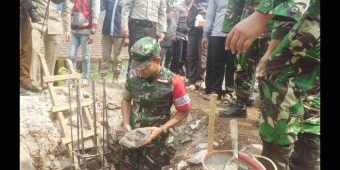 TMMD Reguler ke-102 di Desa Jebul Mojokerto Resmi Dibuka