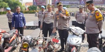 2 Pekan Razia Balap Liar di Sidoarjo, Polisi Amankan Ratusan Motor