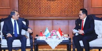 Terima Dubes Guatemala untuk Indonesia, Pj Gubernur Jatim Jajaki Kerja Sama Bidang Ekonomi hingga Bu