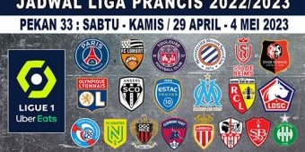 Jadwal Liga Prancis Pekan ke-33: Hadapi Lorient, PSG Diambang Juara