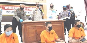 Polres Kediri Kota Ungkap Dua Kasus Prostitusi Online, Salah Satunya Pasutri Bermodus Swinger