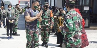 Kunker ke Kodam V/Brawijaya, Kasad Jenderal Andika Singgahi Rest Area Tol Ngawi 