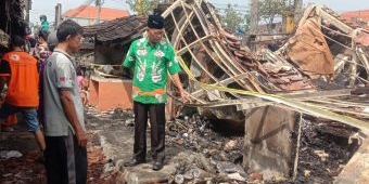 20 Stan Pasar Gondanglegi Rusak Parah Usai Terbakar